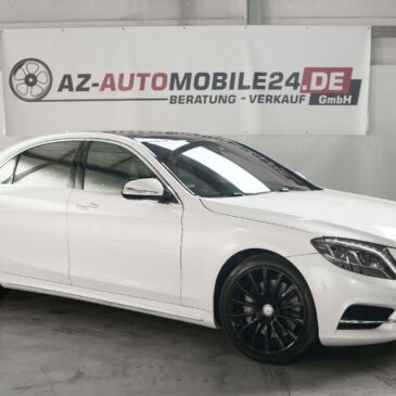 Mercedes-Benz S 500  //  LANG  //  WEISS  //  NP:160.000€